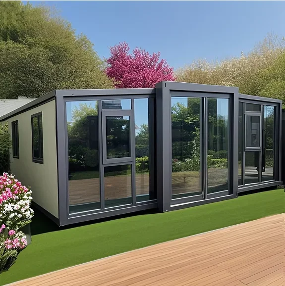 منازل حاويات قابلة للطي مسبقة  - مراجعة Sustainable Living House وسعره