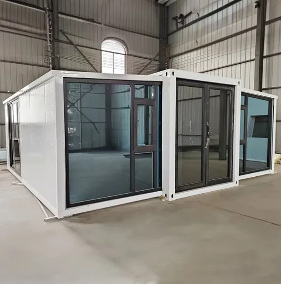 منازل حاويات قابلة للطي مسبقة  - مراجعة Sustainable Living House وسعره