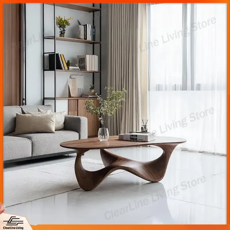 طاولة قهوة عصرية من الخشب الصل - مراجعة Sustainable Living Design وسعره